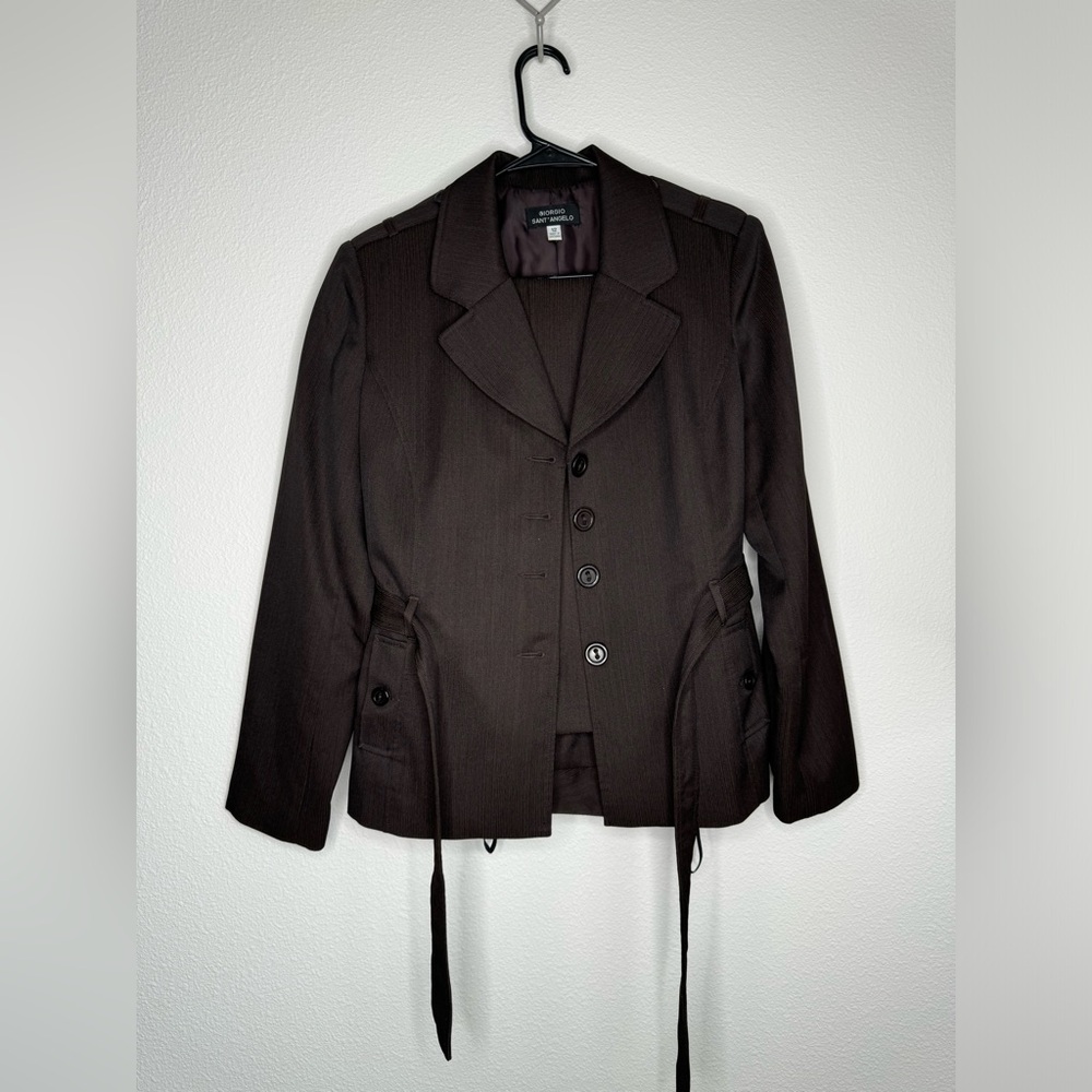 Giorgio Sant’Angelo brown 2 piece set